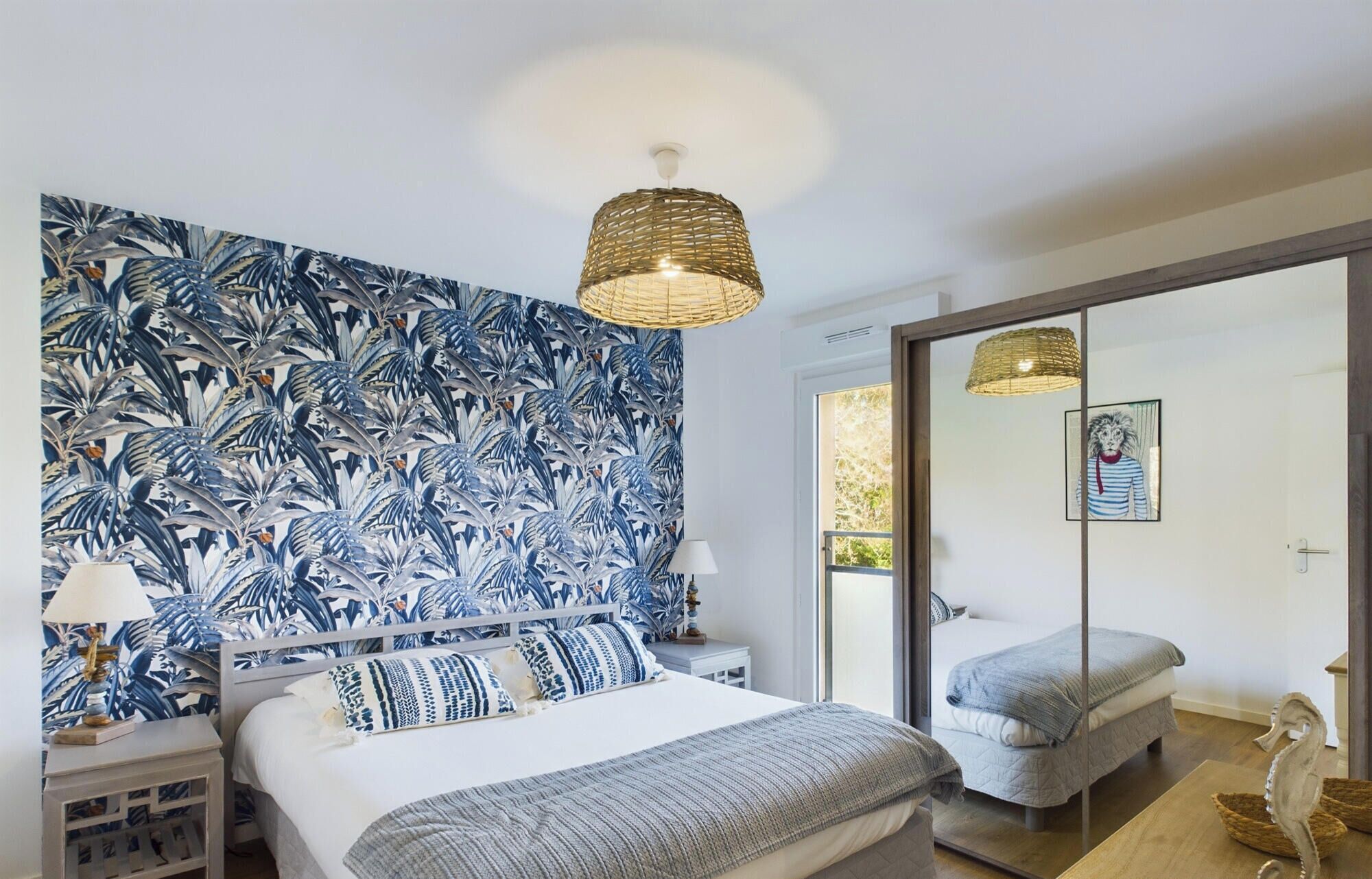 1 slaapkamer, een strijkplank/strijkijzer, gratis wifi