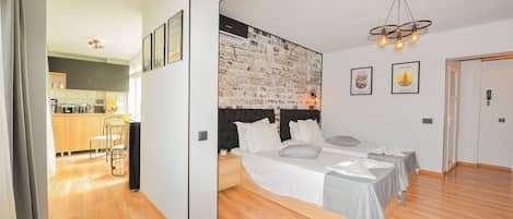 1 Schlafzimmer, Bügeleisen/Bügelbrett, Internetzugang, Bettwäsche
