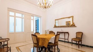 Apartment, 3 Bedrooms, Accessible, Balcony | Dining room - The One, Luxury Seaview With Piano (Bari)