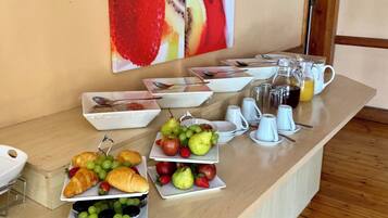 Petit déjeuner buffet