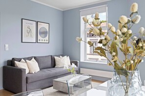 Appartement, 1 chambre, vue ville | Salle de séjour