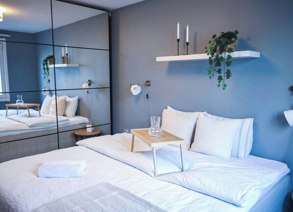 Apartment, 2 Schlafzimmer, barrierefrei, Balkon | 2 Schlafzimmer