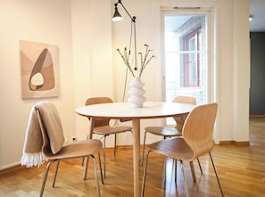 Apartment, 2 Bedrooms, Accessible, Balcony | Dining room - Spacious Apartment Right in the City Centre (Oslo)