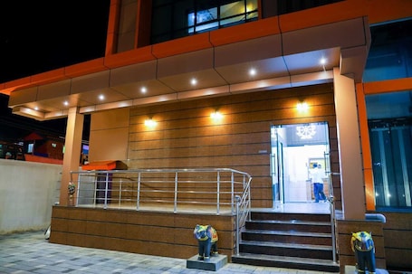 Entrada de la propiedad