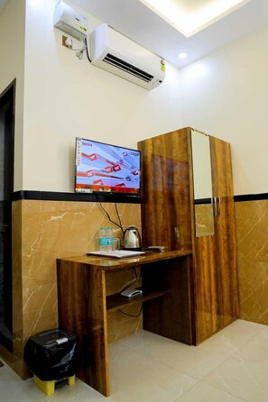 Een bureau, gratis wifi