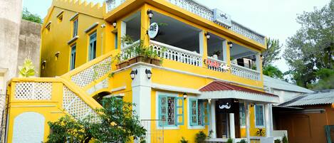 Fassade der Unterkunft