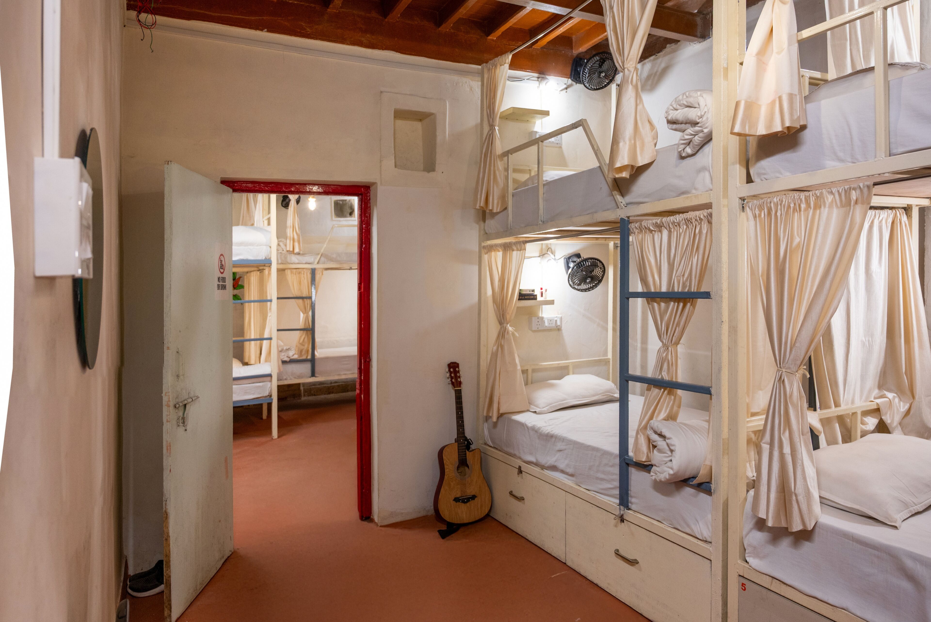 Free WiFi, bed sheets