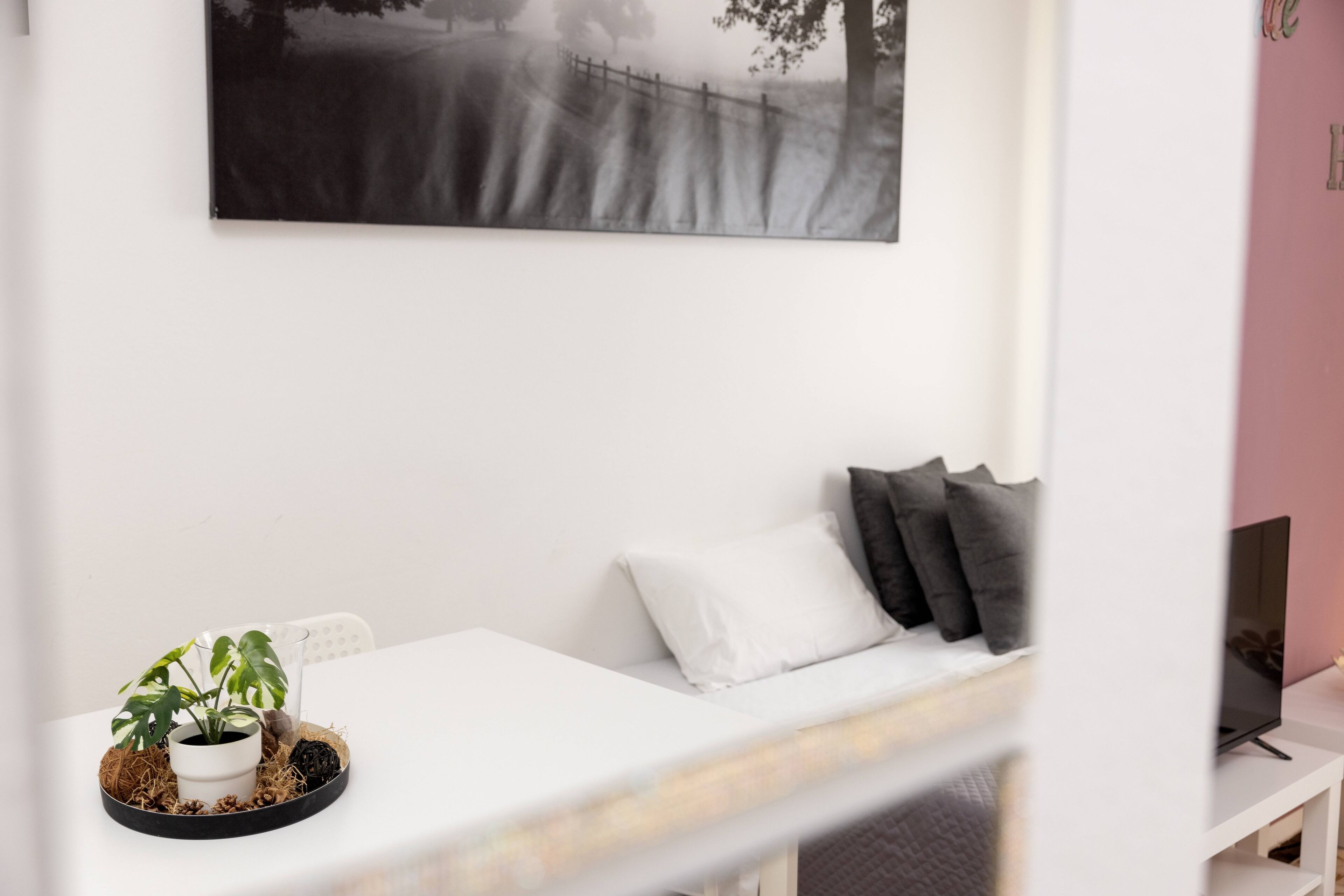 Apartment, 2 Schlafzimmer, Balkon, Gartenblick