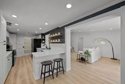 JAX Beach Paradise!<br>Your dream beach escape awaits at this freshly renovated 4-bedroom home featuring a brand-new heated pool and a spacious, fenced backyard made for lazy Florida afternoons.