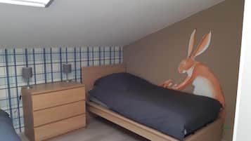 4 habitaciones, caja de seguridad en la habitación, wifi y ropa de cama