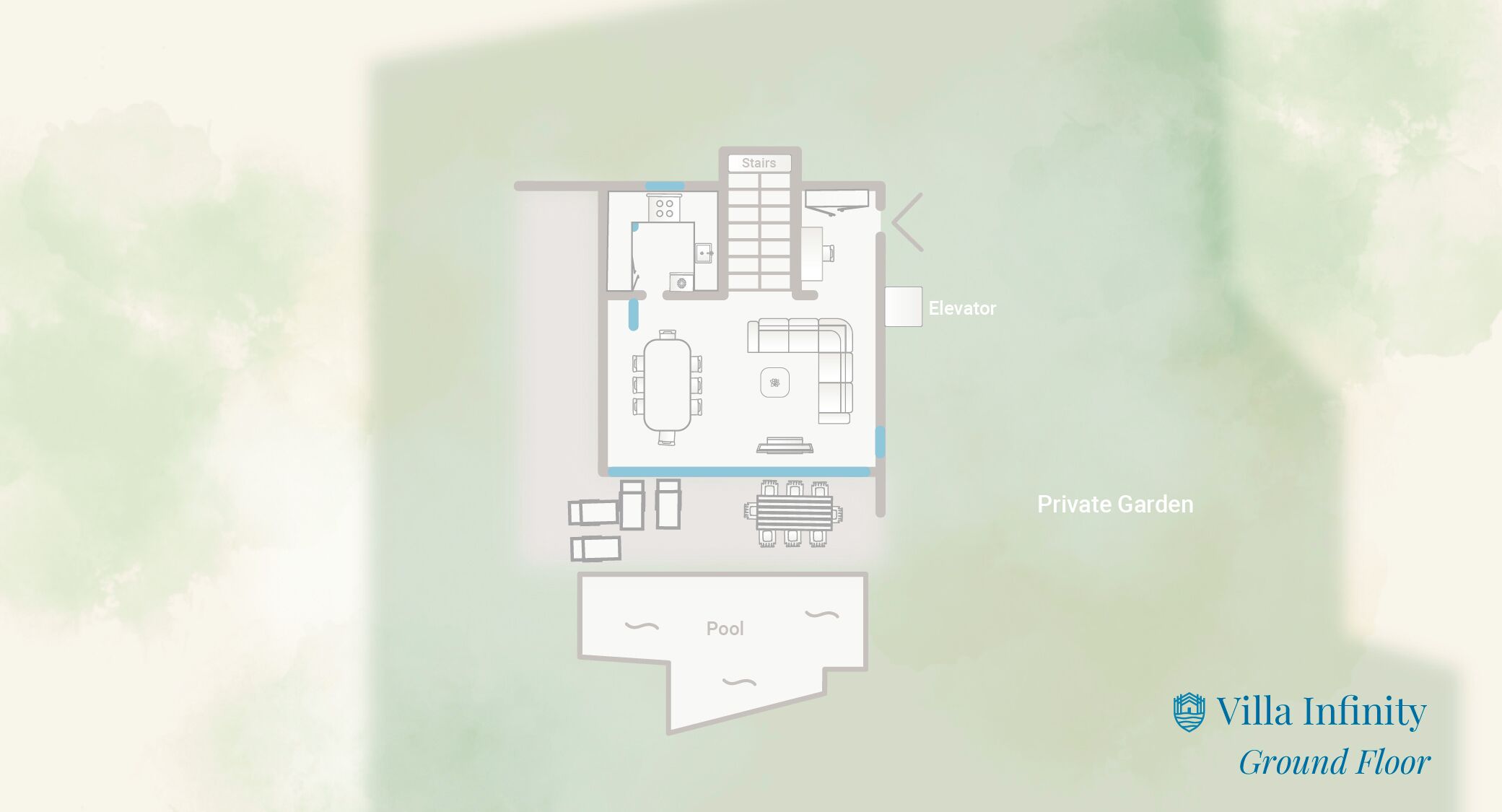 Villa (4 Bedrooms) | Grundriss