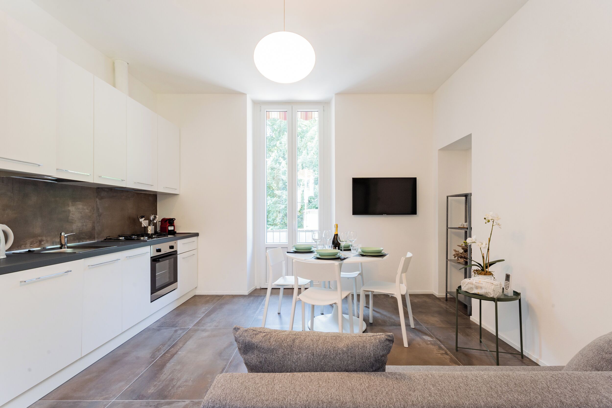 Apartamento (1 Bedroom) | Sala de jantar