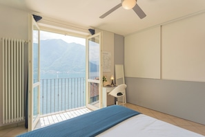 Apartment (1 Bedroom) | 1 bedroom, laptop workspace, bed sheets - Blue Bliss Apartment by Rent all Como (Colonno)