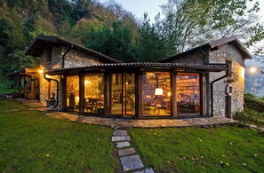 Front of property - evening/night