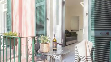 Apartment, Balcony (Green Suite) | Balcony