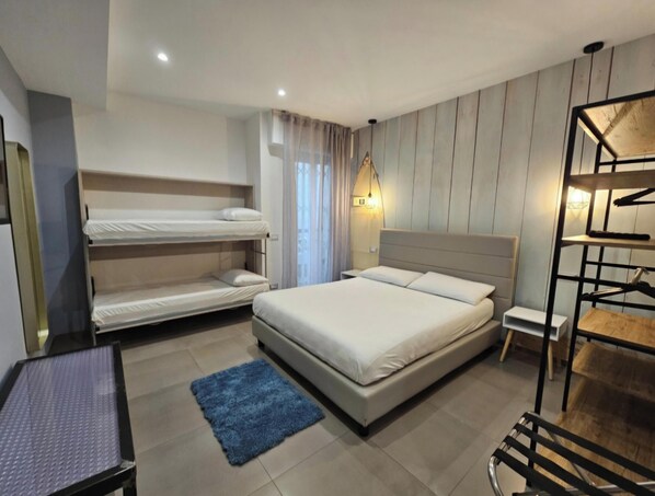 1 bedroom, travel crib, free WiFi, bed sheets