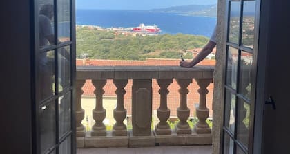 Villa Propriano sea view, 5 minutes walk from the beach