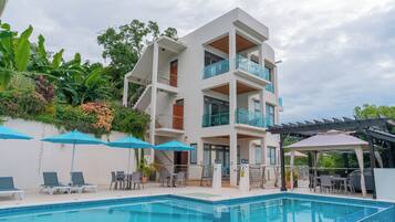 Voorkant van accommodatie