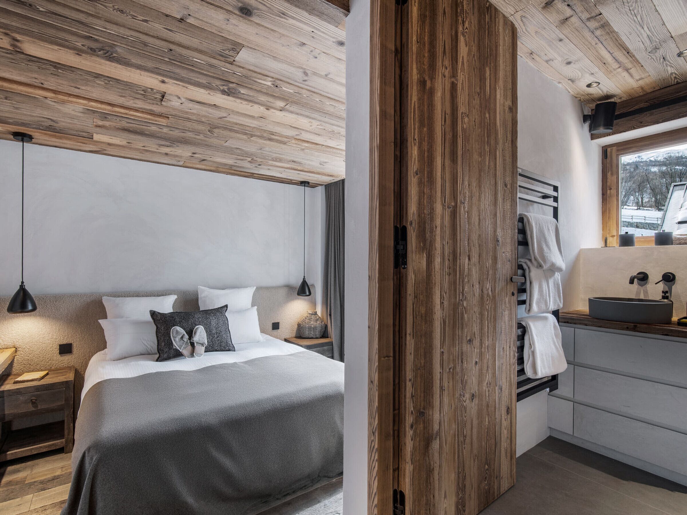 Geräumiges Chalet Mit Nordischem Bad Und Dampfbad In Saint-martin-de-belleville - Les Menuires