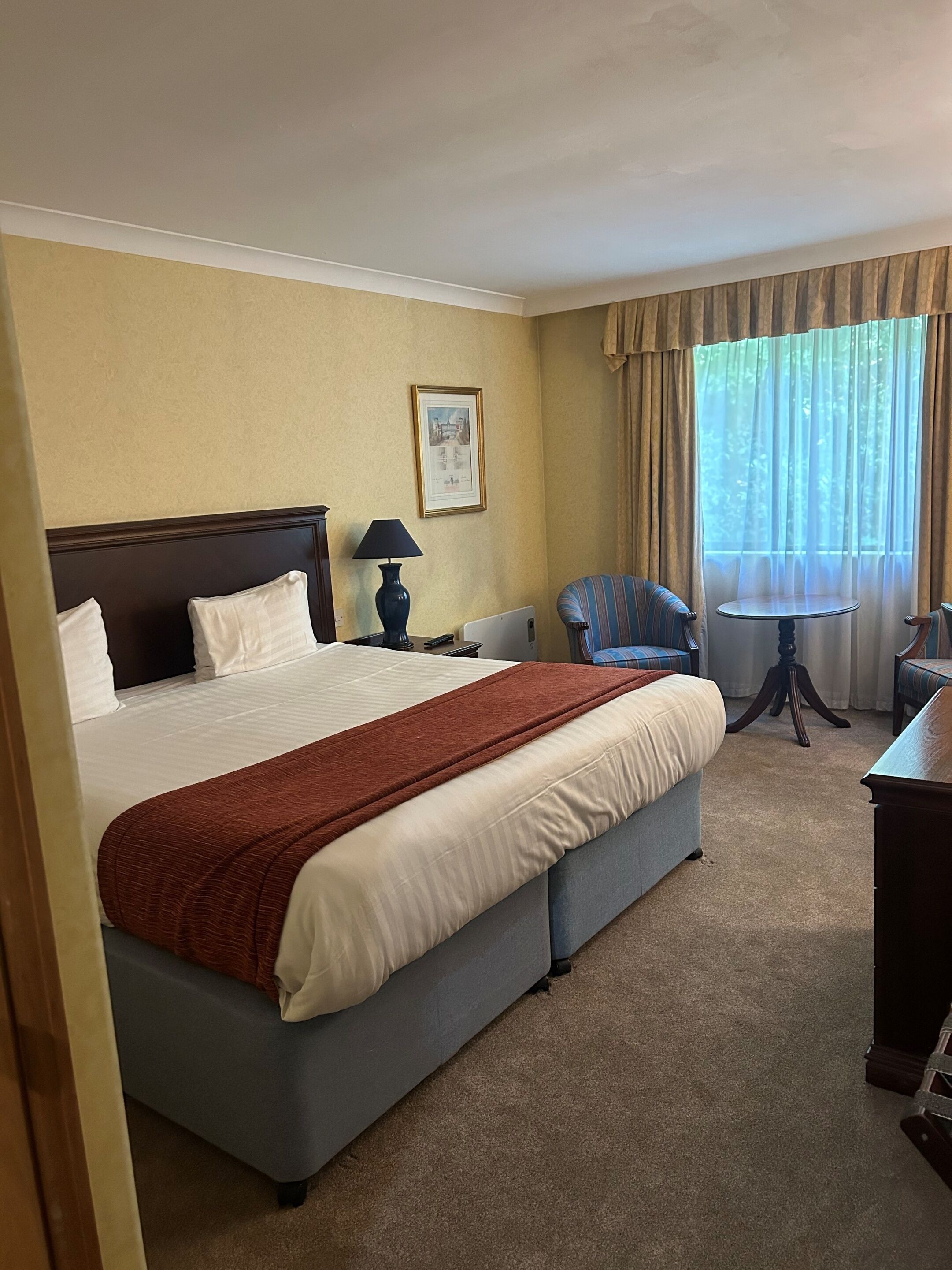 双人房 | 办公桌、笔记本电脑工作区、免费 WiFi