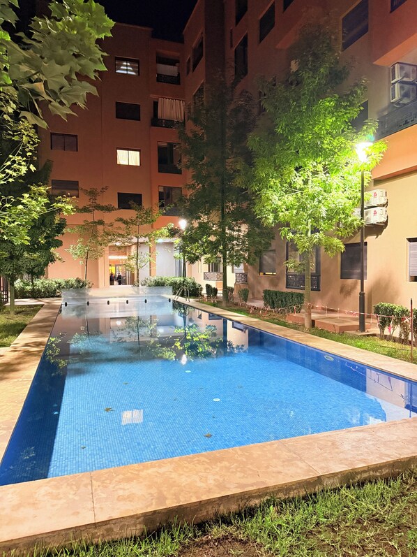 Pool - Comfort Studio Family Balcony Swimming pool (Marrakech)