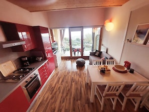 Dining room - Terraced House With Private Garden (Villanuova sul Clisi)