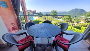 Apartment, 3 Bedrooms, Balcony, Lake View | Balcony - Terraced House With Private Garden (Villanuova sul Clisi)