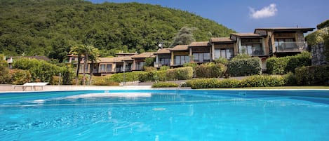 Apartment, 3 Bedrooms, Balcony, Lake View | Pool | Outdoor pool