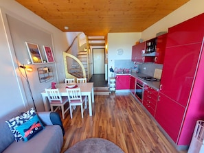Dining room - Terraced House With Private Garden (Villanuova sul Clisi)