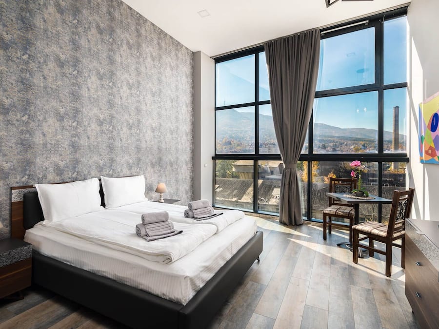 Deluxe Double Room, City View | Free WiFi, bed sheets