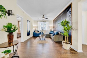 Smart-tv en een kantoor