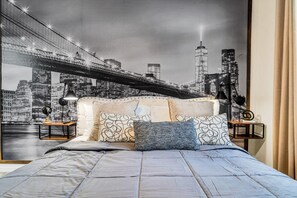 2 chambres, bureau, fer et planche à repasser, Wi-Fi gratuit