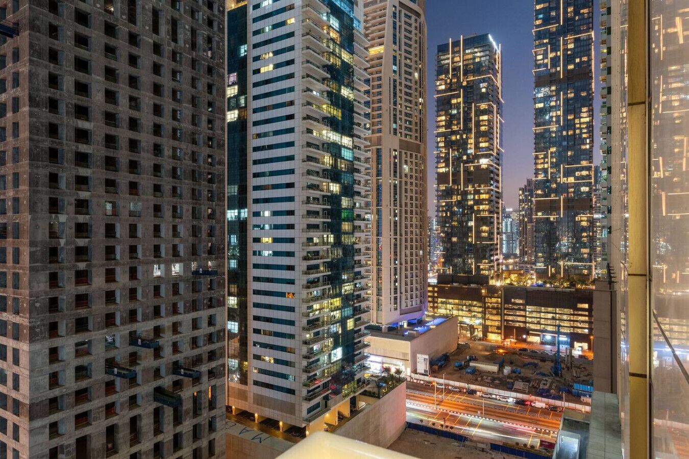 Utsikt fra overnattingsstedet