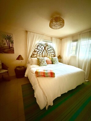 Villa, para fumadores | 2 habitaciones y internet 