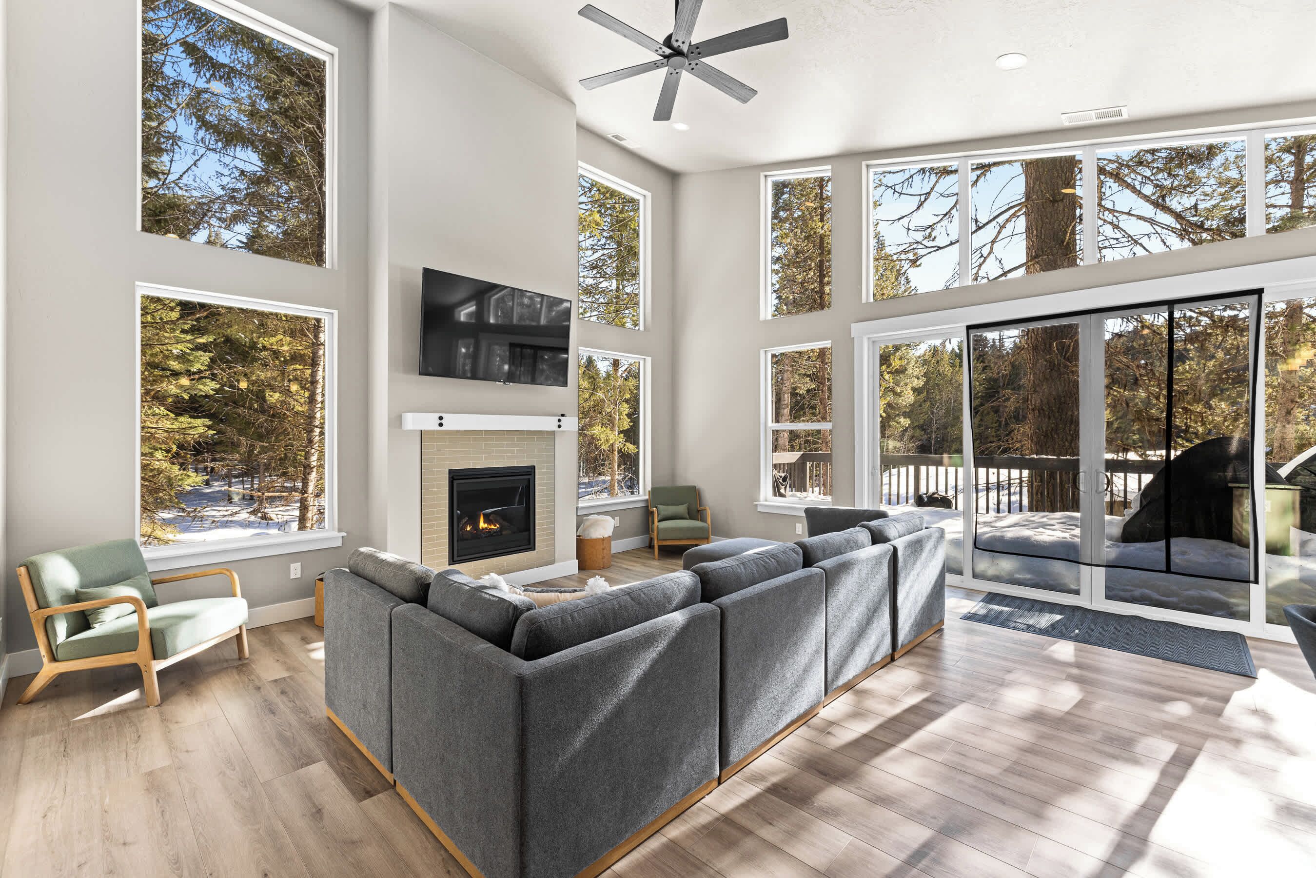 تلفزيون، مدفأة