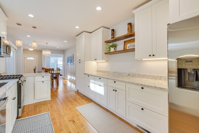 2 Mi to Northwestern: Updated Home w/ Game Room!