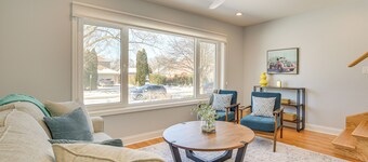 2 Mi to Northwestern: Updated Home w/ Game Room!