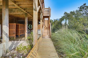 House (3 Bedrooms) | Interior - Rooftop Deck & Hot Tub: Outer Banks Family Getaway (Salvo)