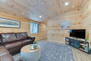 House (2 Bedrooms) | Interior - Ski & Unwind: Cozy Creekside Cabin in Glen Arbor! (Glen Arbor)