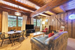 House (5 Bedrooms) | Front of property - 2 Mi to Schuss Mountain: Cozy Cabin w/ Deck (Bellaire)