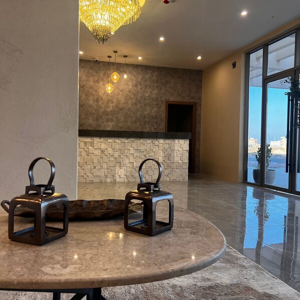 Sitzecke in der Lobby