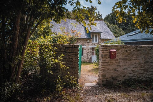 200-year-old forge with fireplace in the countryside