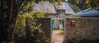 200-year-old forge with fireplace in the countryside