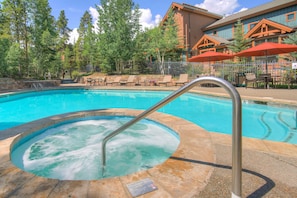 Condo, 3 Bedrooms | Pool | Indoor pool, outdoor pool - Spacious, Updated Townhome With Private Garage 3 Bedroom Condo (Breckenridge)