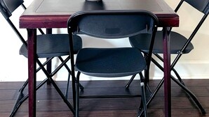 Tabla de planchar con plancha y camas plegables/adicionales 