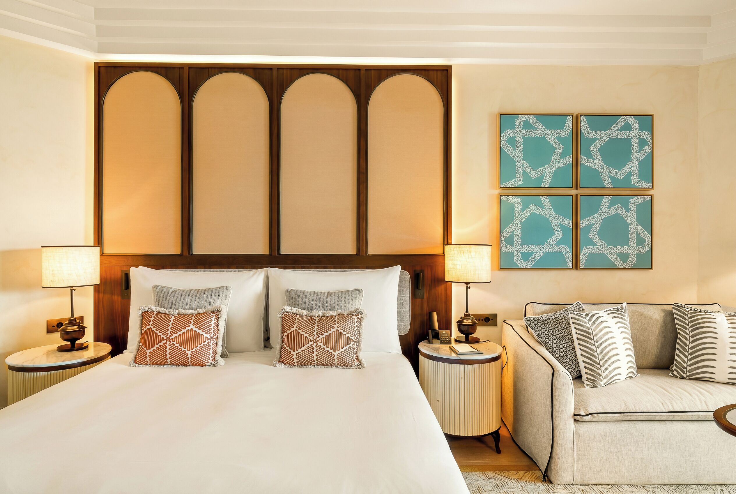 Hypo-allergenic bedding available, minibar, desk, laptop workspace
