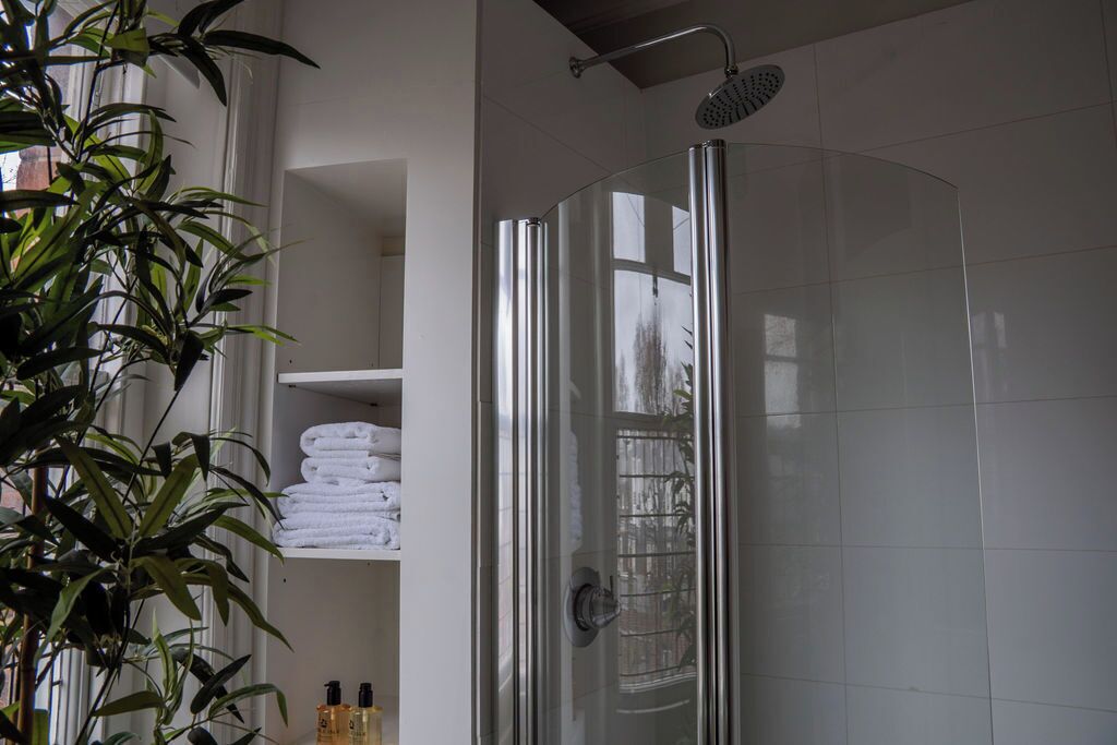 Luxury Penthouse, 4 Bedrooms | Bathroom | Shower, hair dryer, towels, soap