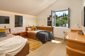 4 soveværelser, strygejern/strygebræt, Wi-Fi, sengetøj