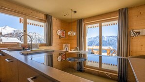 Basic Apartment (Chalet Onno Henny) | Private kitchen - Chalet Onno (Bettmeralp)