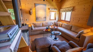 Chalet básico | Área de sala de estar